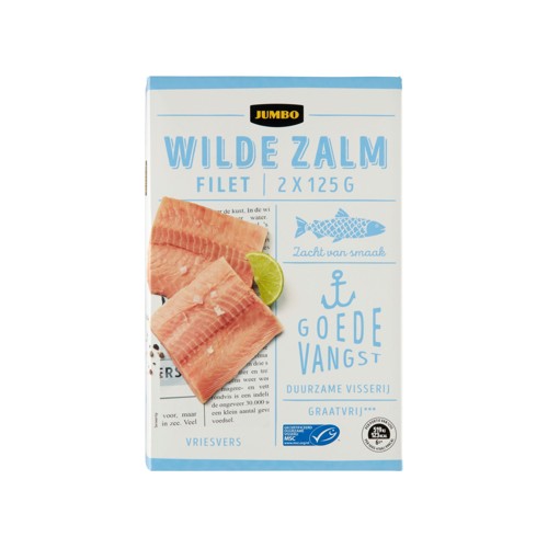 Jumbo Wilde Zalmfilet 2 x 125 g