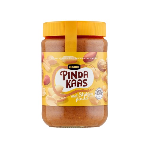 Jumbo Pindakaas met Stukjes Pinda 600 g