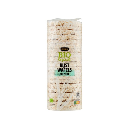 Jumbo Biologisch Rijstwafels Zeezout 130 g