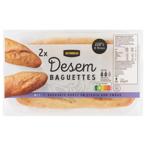 Jumbo - Desem Baguettes - 2 Stuks