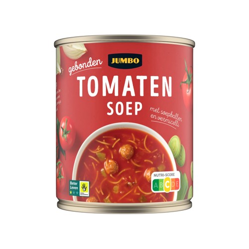 Jumbo Tomatensoep met Soepballetjes 800ML