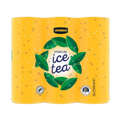 Jumbo Ice Tea Sparkling 6 x 250 ML