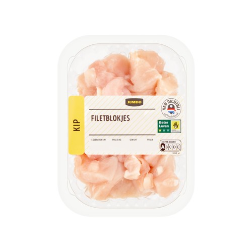 Jumbo Kipfiletblokjes 200 g