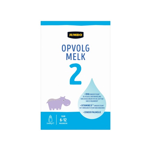 Jumbo 2 Opvolgmelk 6-10 Maanden 2 x 400 g