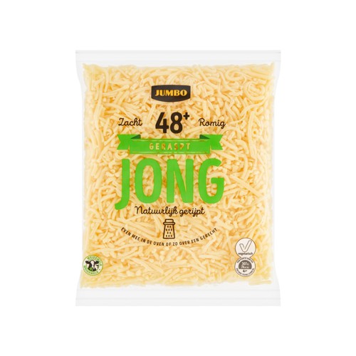 Jumbo Jonge Kaas Geraspt  48+ 175 g