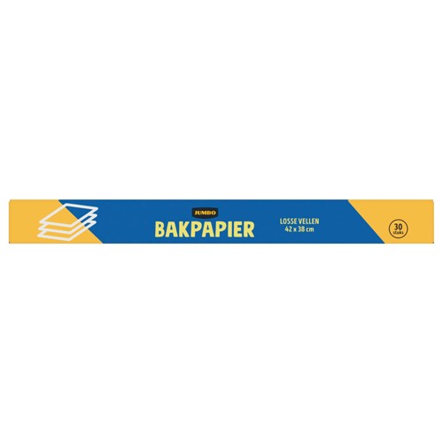 Jumbo Bakpapier Losse Vellen 42 x 38 cm 30 Stuks