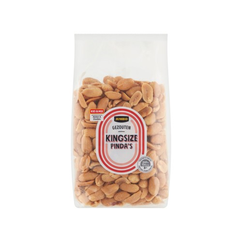 Jumbo Gezouten Kingsize Pinda's 350 g