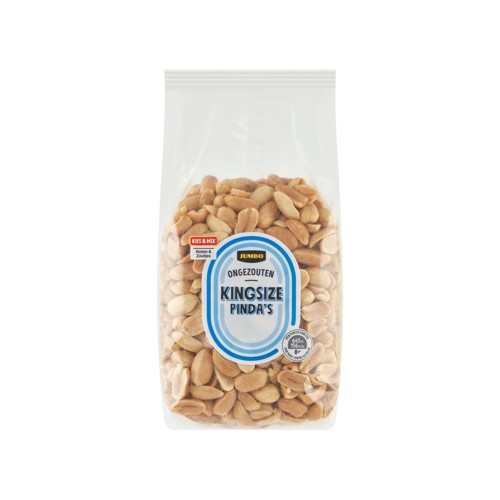 Jumbo Ongezouten Kingsize Pinda's 350 g