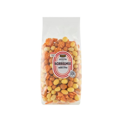 Jumbo Gezouten Borrelmix Asian Style 275 g