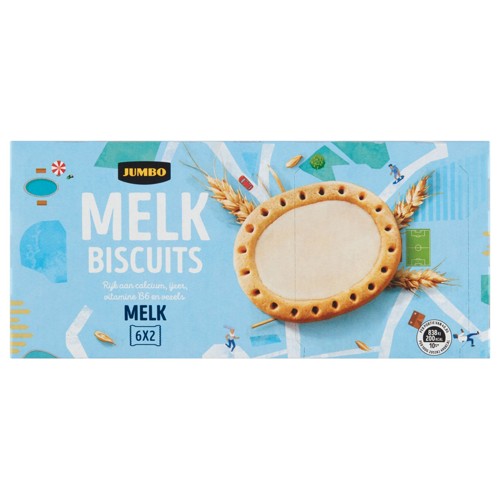 Jumbo Melkbiscuits 6 Stuks