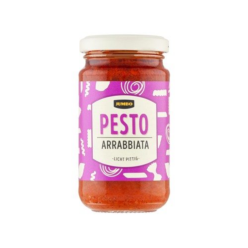 Jumbo Arrabbiata Pesto Rood 190 g