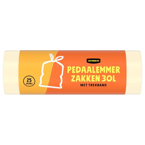 Jumbo Pedaalemmerzakken 30 Liter 25 Stuks