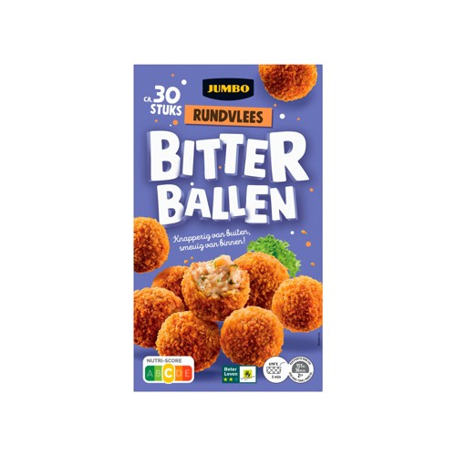 Jumbo Rundvleesbitterballen ca. 30 stuks