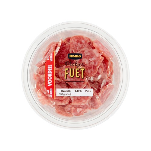 Jumbo Fuet Plakjes Voordeelverpakking 150 g