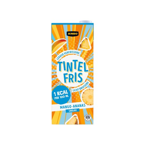 Jumbo Tintelfris Mango-Ananas 1 Kcal - 1,5L