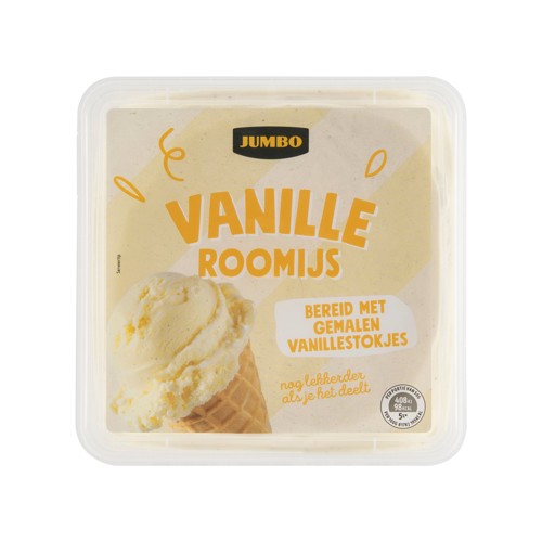 Jumbo Vanille Roomijs 480 g