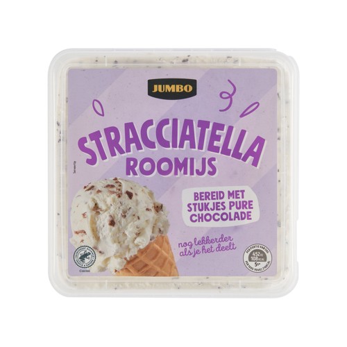 Jumbo Stracciatella Roomijs 518 g