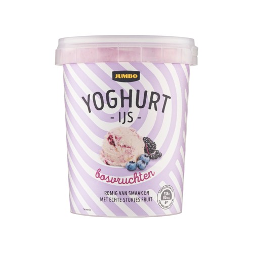Jumbo Yoghurtijs Bosvruchten 250 g