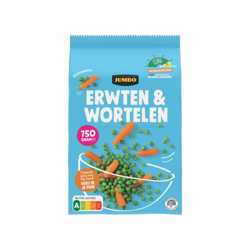 Jumbo Erwten & Wortelen 750 g