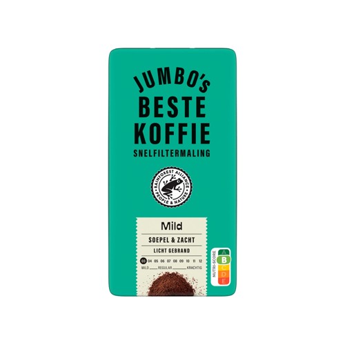 Jumbo's Beste Koffie Snelfiltermaling Mild 250 g