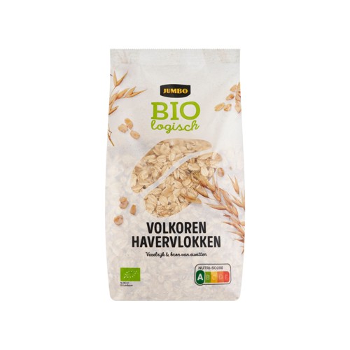 Jumbo Biologisch Volkoren Havervlokken 500 g
