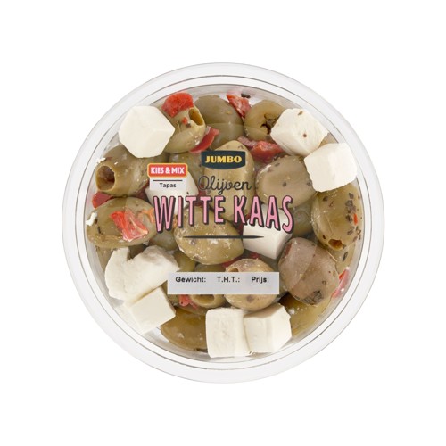 Jumbo Olijven Witte Kaas 140 g