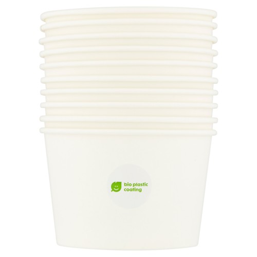 HEMA Bakjes Wit -  10 Stuks