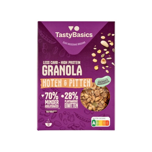 TastyBasics Granola noten en pitten