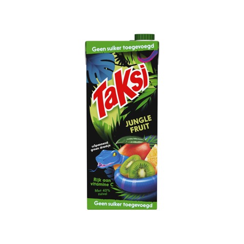 Taksi Jungle Fruit Kiwi, Mango Sinaasappel 1,5 L