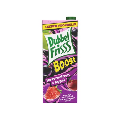 DubbelFrisss Boost Bosvruchten & Appel 1,5 L