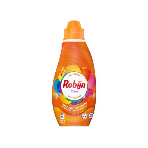 Robijn Klein & Krachtig Wasmiddel Kleur 665ML
