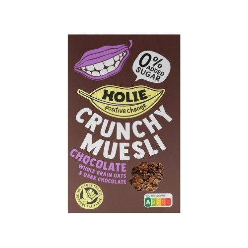 Holie Crunchy Muesli Chocolate 400g