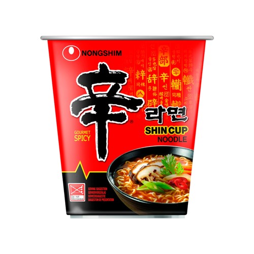 Nongshim Shin Cup Noodle Soup 68 g