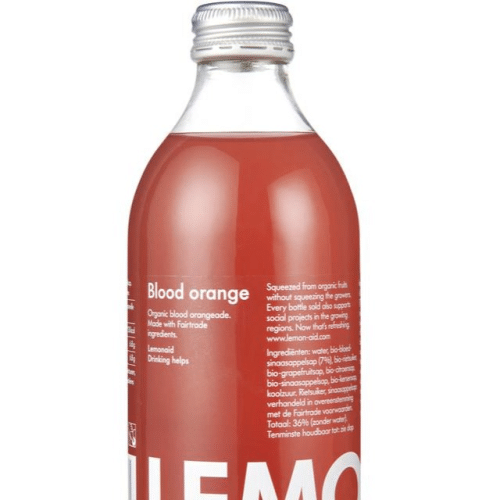 Lemonaid bloedsinaasappel rood