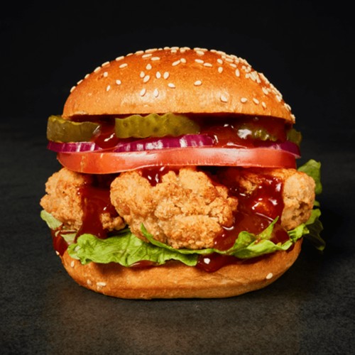 Korean Chicken Burger