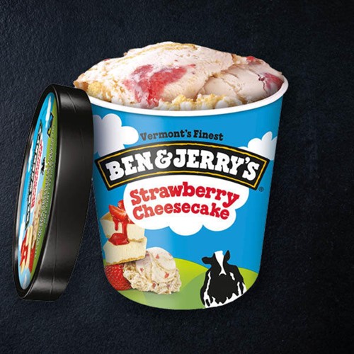 B&J Strawberry Cheesecake 465ml