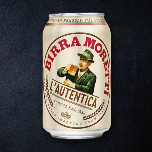 Blikje Bira Moretti 330ml