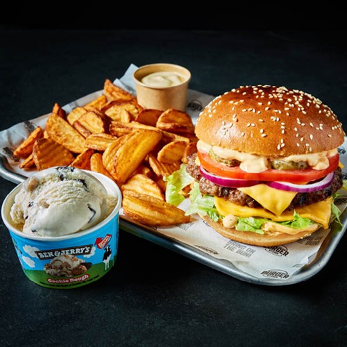 Cheeseburger Special Ben & Jerry's Menu