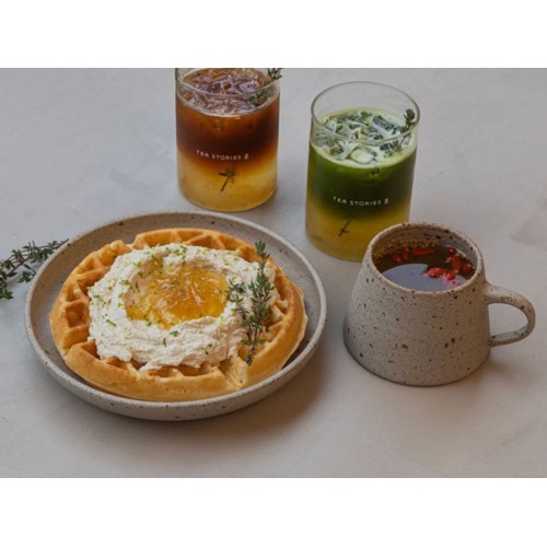 Yuzu Mochi Waffle Lunch Deal