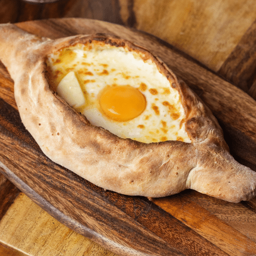 Adjarian khachapuri