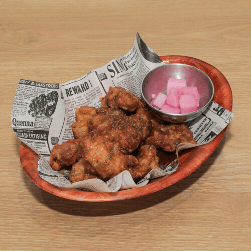 Korean fried chicken honey butter