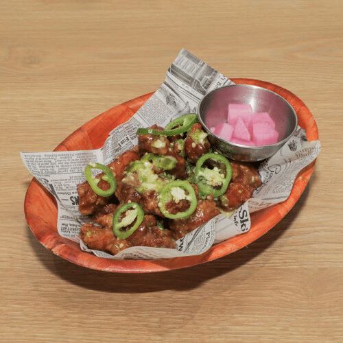 Korean fried chicken jalapeno supreme
