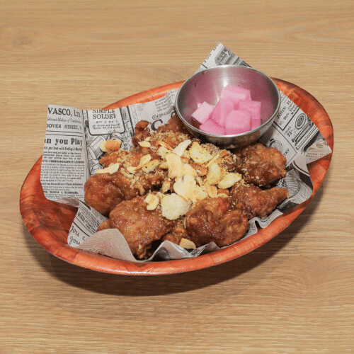 Korean fried chicken soy garlic