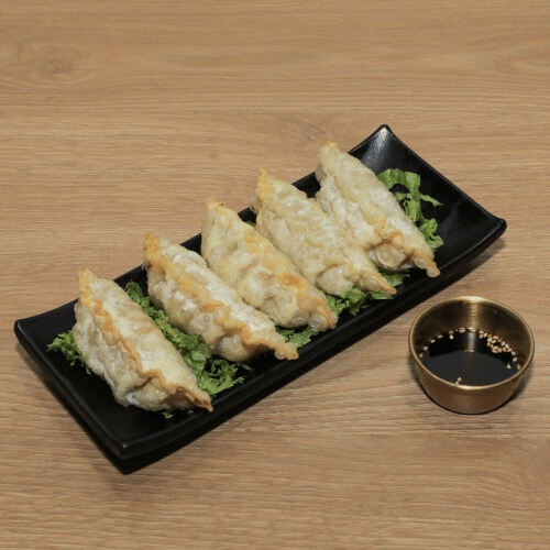 Vegetarian japchae mandu