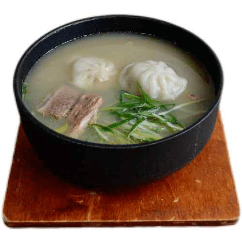 Mandu guk korean dumpling soup