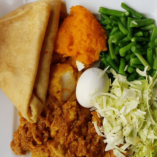 Roti tempeh