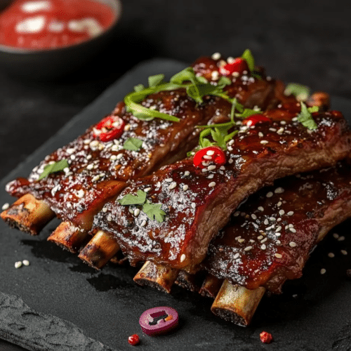 Spareribs zoet zuur 500 gram