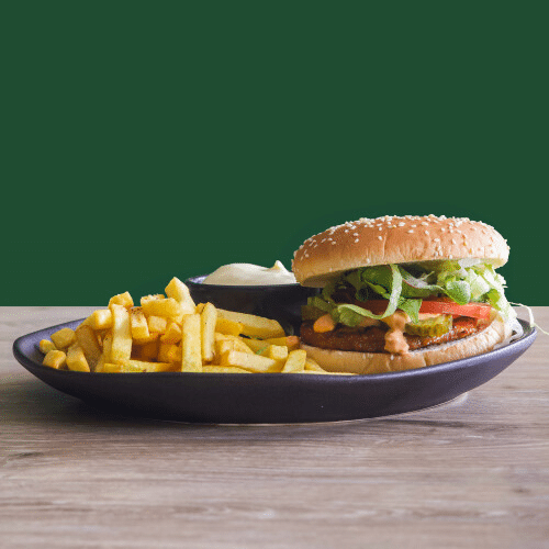 Classic burger menu