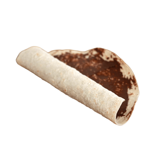 Wrap met Nutella