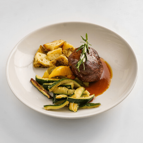 Filetto al vino rosso e rozmarino